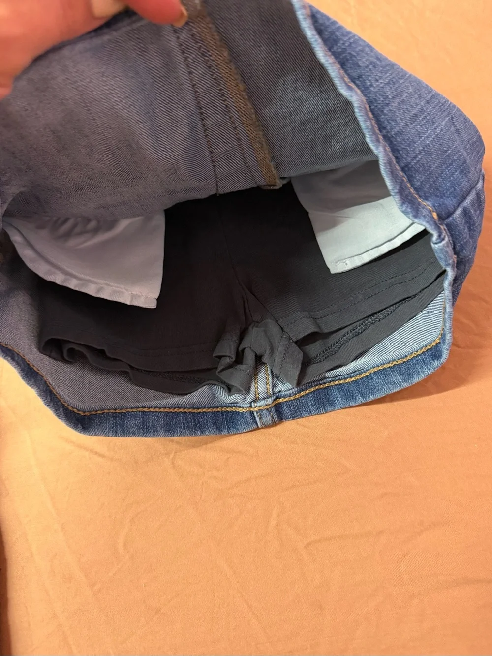 The Children's Place Blue Denim Mini Skirt Duo